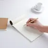 Bloc de Notas en Blanco de Papel Kraft Simple Cuaderno de Bocetos Cuaderno para Dibujar al por Mayor