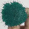 Silicona a través de punto verde fluorescente verde espacio súper apretado frijoles todo tipo de color al por mayor fabricantes de frijoles espaciales mayorista accesorios para equipo de pesca