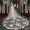 Vestido de Novia Largo con Cola Velo de Encaje Blanco Venta al por Mayor desde Fabricante
