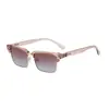 Gafas de Sol Cuadradas de Moda Europeas y Americanas 2024 para Mujer, Gafas de Sol Personalizadas Estilo Callejero para Exteriores, Gafas al por Mayor Transfronterizas