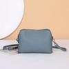 Bolso de Mujer de Cuero Genuino Bolso Cuadrado Pequeño Bolso Mensajero de Alta Gama Moda Combinable Gran Capacidad Bolso de Mujer de Piel de Vaca Bolso de Mujer Transfronterizo Venta al por Mayor