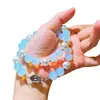 Colar Corrente Choker de Design Pedra da Lua Artificial Pérola Shijia Branco Frio de Alta Qualidade