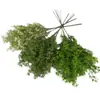 Planta Verde Artificial Pino Pomerania, Pino Gordo, Planta de Hoja Conífera, Paisajismo Verde para Salón de Bodas, Arreglo de Boda Monet