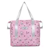 Bolsa de Almacenamiento de Viaje Nueva y Ampliada, Bolsa de Almacenamiento de Ropa, Bolsa Organizadora de Ropa para Equipaje de Corta Distancia, Bolsa de Viaje con Separación de Seco y Húmedo