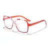 Gafas Leiren 2026 Estilo Europeo y Americano Cuadradas Pequeñas Anti Luz Azul para Hombres y Mujeres, Bloqueo de Color Dopamina, Adelgazantes del Rostro, Gafas de Prescripción