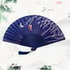 Abanico Plegable Tradicional para Hombres y Mujeres, Abanico de Danza Clásica, Fotografía de Performance de Disfraces, Accesorios Hanfu, Abanico Plegable Hecho a Mano Estilo Chino