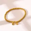 Pulsera de Loto de Herencia Personalizada Pulsera de Cuentas de Transferencia de Loto Pulsera de Acero de Titanio para Todo el Cuerpo Este Año de Vida Joyería para Mujer que no se Desvanece