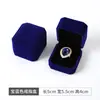 Caixa de Joias de Veludo para Anéis, Colares, Presentes, Pulseiras, Pingentes, Brincos, Tarraxas, Caixa de Embalagem para Joias
