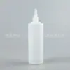 Garrafa Macia Squeeze para Molho com Bico Fino, 100cc 200ml 500ml, Garrafa Vazia Squeeze Semitransparente Resistente a Altas Temperaturas, Garrafa Dosadora