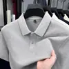 Camiseta de Manga Corta 100% Algodón para Hombre Tops de Verano para Hombre Camisas Polo con Cuello de Solapa Verano Jóvenes y de Edad Media Tops de Manga Media