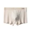 Roupa Íntima Masculina Algodão de Bebê Antibacteriana Confortável Respirável Solta Algodão Colorido Cueca Boxer de Algodão Puro Cadeia de Suprimentos para Transmissão ao Vivo