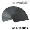 Transfronteiriço quente 9 * 3,6 polegadas 60 # -7000 # lixa terno à prova d' água AliExpress Amazon Wish fornecimento