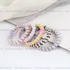 Faixa de Cabelo Trançada Knk Faixa para Cabelo Elástico de Borracha Alta Feminina Grossa e Durável Faixa Básica Rabo de Cavalo Alto Estojo de Couro