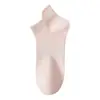 Calcetines Bajos de Color Sólido para Mujer, Calcetines Cortos Simples para Tobillo, Calcetines Antibacterianos Resistentes al Olor para Primavera y Verano