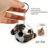 Luvas de Novo Estilo, Mochilas de Futebol, Presentes para Fãs, Embalagens Acrílicas, Chaveiro Pingente de Carro da Copa do Mundo, 2D Transfronteiriço