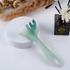 Palo de Masaje Portátil de Resina, Peine Masajeador de Astas de Ciervo, Masajeador de Percusión de Meridianos para Todo el Cuerpo, Peine para la Salud de la Cabeza, En Stock