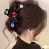 Nuevo Modelo 2025 Diseño Sencillo Pinza para el Cabello de Tiburón con Forma de Ola para la Parte Trasera de la Cabeza, Pinza Grande de Gama Alta para Mujeres