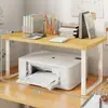 Estante para impresora de casa, soporte elevador de escritorio, soporte pequeño para copiadora, estantería de oficina de almacenamiento en capas
