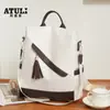 Bolso bandolera de comercio exterior transfronterizo para mujer 2025 nueva moda tejido de cuero suave mochila bolso de mano para mujer venta al por mayor