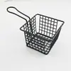 Herramientas de Cocina Cesta Cuadrada para Freír Alimentos Cesta para Freír Papas Fritas Cesta para Freír Snacks Cesta de Malla para Snacks Cesta para Freír Alimentos