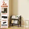 Estantería para Libros Infantiles Estante para Libros Ilustrados de Pie Estante de Almacenamiento de Piso Multicapa Móvil Hogar Estudiante Librería Simple Estante de Almacenamiento de Libros