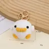 Colgante de Animal Lindo Creativo Hecho a Mano Crochet Muñeca para Niños Bolso Colgante Llavero DIY Cadena Colgante para Funda de Teléfono Móvil
