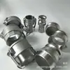 Conector rápido de acero inoxidable tipo ABCDEF extremo yin y yang de acero inoxidable conexión rápida descuento por cantidad grande envío gratis a nivel nacional