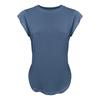 Ropa de Yoga para Mujer en Verano, Suelta, Transpirable, Ropa de Fitness Adelgazante, Camisetas de Manga Corta para Correr Deportes al Aire Libre, Cómoda