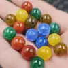 10mm Longling Flor de Gelo ágata contas redondas Jade contas soltas Vermelho Amarelo Azul Verde calcedônia contas pulseira colar diy contas
