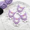 Venda quente roxo bege resina acessórios brilhante diy creme cola telefone caso hairpin hole sapatos acessórios