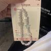 Cadena para teléfono móvil con colgante de perla y estrella, con cordón universal CCD para cámara.