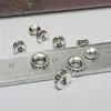 Materiales para joyería al por mayor Cuentas sueltas para manualidades Accesorios para joyería al por mayor Cuentas de aleación de plata del Tíbet Ruedas del Tíbet cuentas sueltas