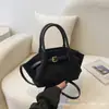 Bolso transfronterizo para mujer 2026 nueva moda retro para dama, bolso cruzado de cuero esmerilado, bolso de mano y bolsa de compras súper populares