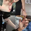 Adesivos de Tatuagem Aranha Vermelha à Prova d'Água Mini Adesivos de Tatuagem Personalizados Simulação Maquiagem de Halloween