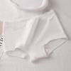 Pantalones bóxer de seguridad de algodón para niñas, de cintura media, antibacterianos, con entrepierna extendida, tipo A, 2 en 1, nuevo estilo 2025, sin Pp~10A
