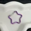 Hebilla de Montañismo Color Serie Miu Colgante para Bolso Gancho de Resorte Accesorios Llavero Metálico Creativo DIY Anillo Accesorios de Joyería