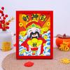 Dios de la Riqueza Pintura de Diamantes Moda Nacional Hecho a Mano DIY Pegatinas de Diamantes Dios de la Riqueza de Cinco Vías a mi Hogar Pintura de Ladrillos Regalo Venta al por Mayor