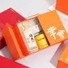 Caja de Regalo de Empaque Listo Caja Doble Abierta Caja para Empaque de Frutas Caja de Regalo Elegante Caja de Regalo Compañera Caja de Regalo Impresión de Logo