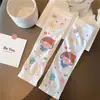 Mangas de Hielo para Protección Solar para Niños, Bebés Niños, Mangas de Dibujos Animados Lindas, Guantes de Brazo de Seda de Hielo Anti-UV de Verano para Mujeres