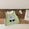 Bebê Fofo Outono e Inverno Novos Animais Fofinhos Estilo Coreano Colete de Veludo para Bebês Machos e Fêmeas Estilo Outono e Inverno Colete