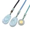 Cordón colgante de jade tejido a mano de alta gama Guanyin Pixiu Jade Colgante de Buda Cuerda para collar de hombre Modelo para mujer
