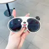 Venta al por mayor de fábrica Gafas de sol para niños de material de silicona Protección UV polarizada Gafas de sol de panda Gafas de sol lindas para fotografía callejera