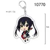 Llavero Acrílico Chica Tono Claro Hirazawa Weiqin Blow Nakano Catalpa Colgante Colgante de Bolsa K-ON Regalo