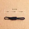 Yk42 Nuevo Llavero Cordón Colgante de Cuchillo Paracord Trenzado Mini Cordón Corto para Llaves Tirador de Cremallera de Bolsa