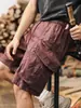 Pantalones cortos de trabajo funcionales para exteriores para hombre, estilo fino de verano, marca de moda, corte holgado, nuevo modelo 2026, pantalones casuales de longitud media para hombre