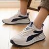 Sapatos Masculinos 2025 Primavera Novos Sola Grossa Malha Respirável Leve Sola Macia Moda Tênis Pai Tênis Esportivo Casual