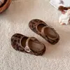 Zapatos de Cuero para Niñas Suela Suave 2026 Otoño Nuevos Zapatos Infantiles Bebé Retro Zapatos de Princesa Mocasines para Niñas Zapatos Individuales
