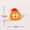 Elfo Navideño Bolas de Carbón Coloridas Adornos Decoraciones para Escritorio del Hogar Artesanía DIY de Resina Adornos Pequeños de Resina
