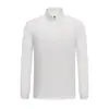 Nova blusa de moletom esportiva de outono e inverno com zíper parcial e gola alta de manga comprida, adequada para esportes, lazer, fitness, atividades ao ar livre, secagem rápida e para o dia a dia, feita sob medida