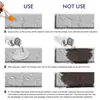 Pegamento Impermeable Transparente Jaysuing Xizhiyue, Pegamento Impermeable Multiusos Autopulverizable a Prueba de Fugas para Sellar Filtraciones en Paredes Exteriores y Techos